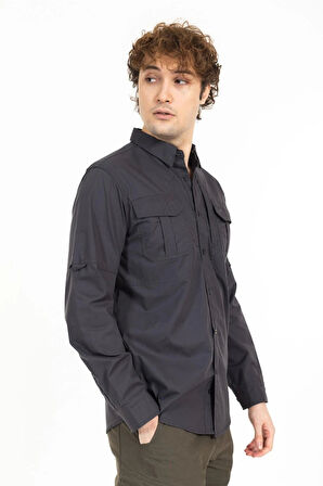 PREMIUM RIPSTOP TAKTİK GÖMLEK-ANTRASİT