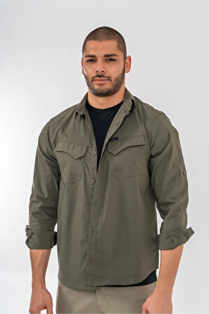 Combat Tactical Koruma Gömlek Haki - 428