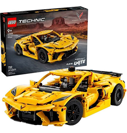 LEGO Technic Chevrolet Corvette Stingray 732 Parça +9 Yaş 42205