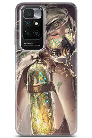 Xiaomi Redmi 10 uyumlu Girls 24 Silikon Kapak Hayalleri Solumak