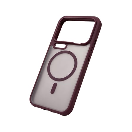 Xiaomi Mi 17 Pro Max Loji Magsafe Kapak - Bordo