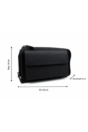 Kadın Hakiki Deri Bordo El Çantası Clutch Portföy Çanta