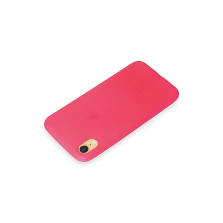 Apple iPhone XR Kılıf First Silikon - Pembe