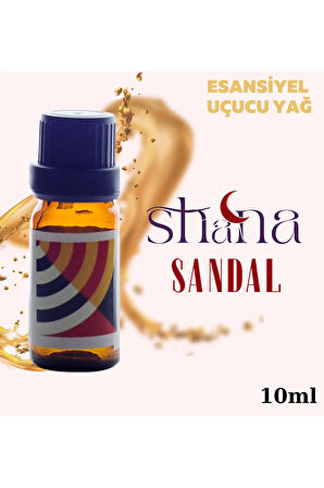 Sandal Ağacı Esansiyel Uçucu Yağ, Buhurdanlık Yağı, Difüzör Esansı, Oda Kokusu 10ml