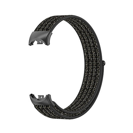 Gpack Xiaomi Mi Band 8 Kordon Cırtcırt Kumaş Kordon Velcro