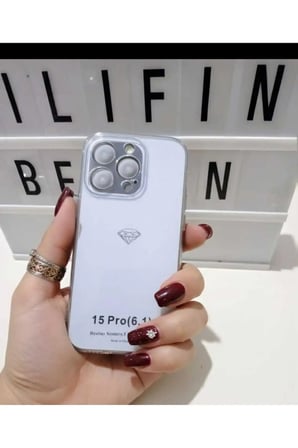 İphone 15 Pro Resimli Aynalı Kılıf Modeli