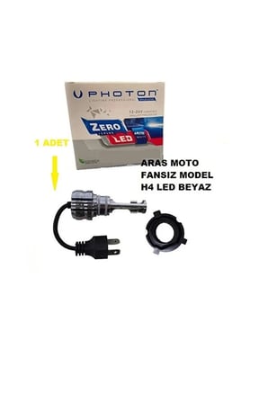 Motosiklet, Atv Xenon Led Ampül Phtn H4 12-24 V Zero Fansız 1 Adet