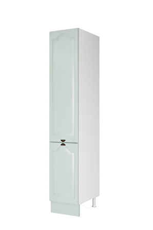 40 Cm Greena Boy Dolabı, Çok Amaçlı Yeşil Modern Mdf Boy Dolabı