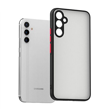 Gpack Samsung Galaxy A34 Kılıf Hux Kamera Korumalı Arkası Mat Silikon