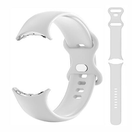 Gpack Google Pixel Watch Kordon Mat Klasik Silikon sc1