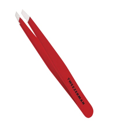 Tweezerman Slant Tweezer Signature Red İkonik Kırmızı Cımbız