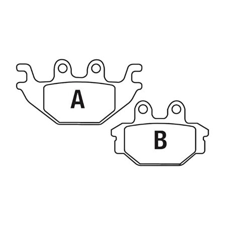 Motobir Arka Fren Balatası Yamaha Mt 125 Yzf R125