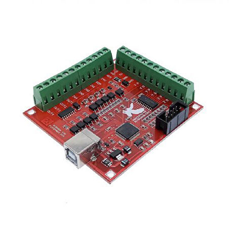 ALFA CNC USB MACH3 100Khz 4 Eksenli Sürücü Hareket Kontrol Kartı