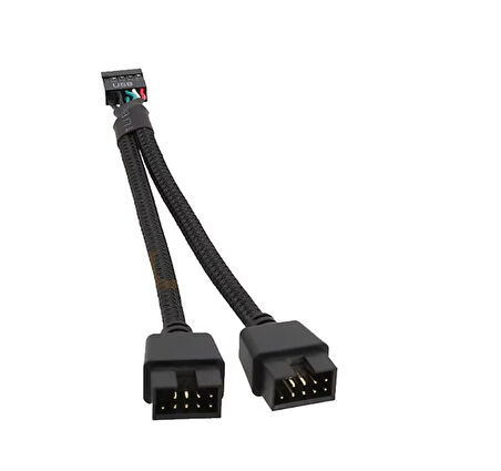 ANAKART USB ÇOKLAYICI 2.0 9 PİN BAŞLIK HUB SPLİTTER ADAPTÖRÜ DÖNÜŞTÜRÜCÜ