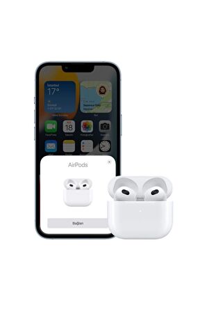 Airpods 3.nesil Süpercopy Ios Android Uyumlu Seri Numaralı Logolu