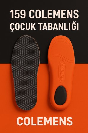 Colemen's Tam Ortopedik Çocuk Tabanlık Çocuk Ayakkabı Tabanlığı
