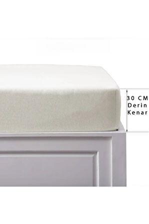 | Ranforce | Pamuklu Bej Tek / Çift Kişilik Ekonomik Lastikli Çarşaf | 8 Renk | Fıtted |