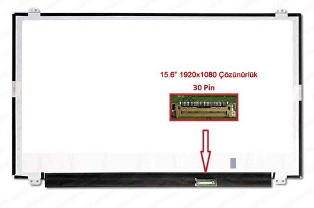 NT156WHM-N22  15.6" Slim 30 Pin FHD Notebook LCD Ekran Panel