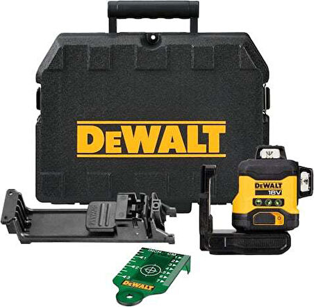Dewalt DCLE34031N 18V XR 3x360 Compact Yeşil Lazer Hizalama (Aküsüz)
