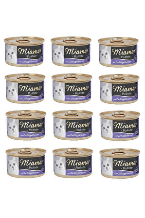 Kedi Konserve Yürekli 85 Gr. X 12 Adet