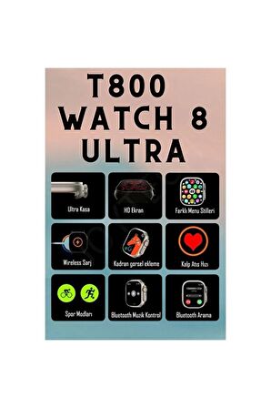 Watch 8T Ultra Akıllı Saat