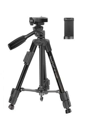 Np-3180s 129 Cm Tripod Bluetooth Kumandalı Profesyonel Telefon Kamera Tutucu Tripod