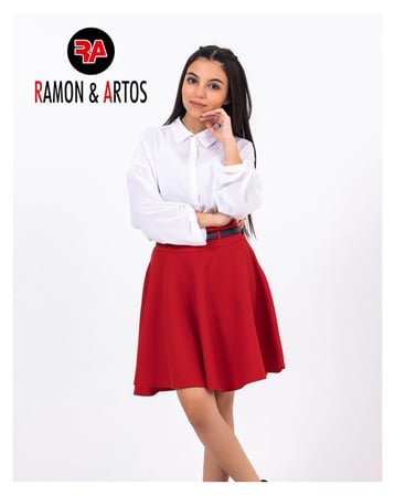 RAMON&ARTOS OKUL KLOŞ KIZ ÇOCUK ETEK
