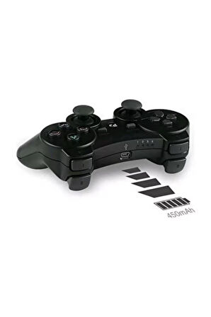 Alfas Siyah Doubleshock Titreşimli Pc ve PS3 Uyumlu Yeni Nesil Joystick Gamepad