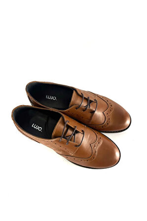 HAKİKİ DERİ KADIN LOAFER TABA DERİ