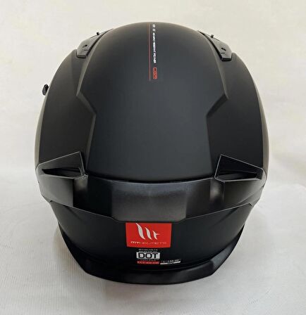 Mt Braker Sv A1 Mat Siyah - Şefaf Vizörlü- İç Güneş VizörlüL