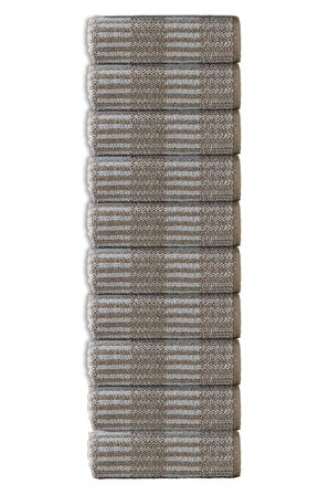 Özdilek Striscai 50x90 Cm El-Yüz Havlusu 10'lu Bej