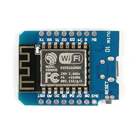 ESP-12 D1 Mini NodeMCU 4MB WiFi Geliştirme Kartı