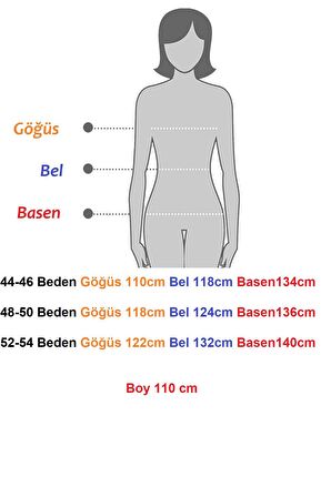 Yazlık Büyük Beden Salaş Elbise 15A-2516