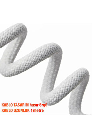 iPhone 15-15 PLUS-15 PRO- 15 PRO MAX uyumlu AUX Kablo Ses Dönüştürücüsü Hasır Type-C Çeviricisi