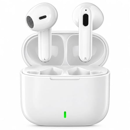 Kablosuz Şarj Kutulu mikrofonlu Kulaklık airpods Tipi Beyaz Bluetooth Kulaklık Kablosuz Kulak İçi Kulaklık(Hands-Free görüşme desteği+Stereo ses deneyimi)