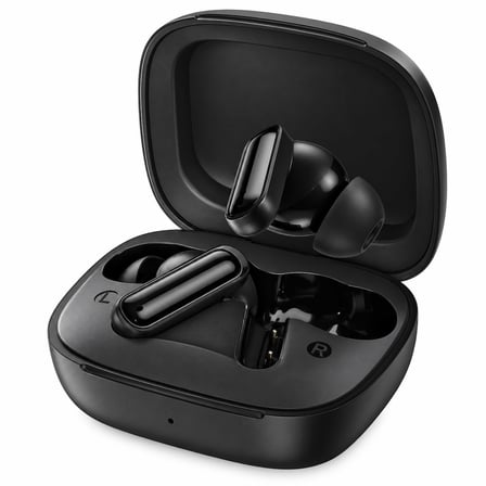 Siyah Enc Mikrofonlu Bluetooth Kulaklık Şarj Kutulu Androıd & İos Uyumlu Kablosuz Kulak İçi Kulaklık(Handsfree telefon görüşmesi+Dokunmatik kontrol+Dahili mikrofon+ENC  gürültü azaltma teknolojisi)