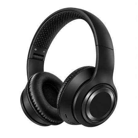 Siyah Bluetooth Kablosuz Kafa Üstü Kulaklık Kulak Üstü Kablosuz Kulaklık(Superior Bass + Hi-Fi Kaliteli Ses + Dahili mikrafon + Uzun süreli Kullanım + Yumuşak Kulak Petleri)