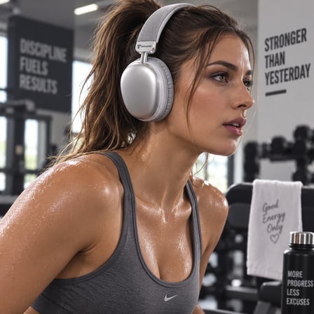 Gümüş Renk Kulak Üstü Kablosuz Kulaklık iPhone Uyumlu Mikrofonlu Hi-Fi Ses Güçlü Bass (Superior Bass + Hi-Fi Kaliteli Ses + Dahili mikrafon + Uzun süreli Kullanım + Yumuşak Kulak Petleri)