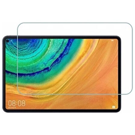 Huawei MatePad Pro 12.6 Uyumlu Ön Koruma CamI Koruyucu Kırılmaz Cam Ekran Koruyucu -Çizilmez -Şeffaf