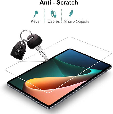 ekran koruyucu filmi camı Xiaomi Redmi Pad 5 Uyumlu Ekran camı koruması filmi Şeffaf-Çizilmez-Şeffaf