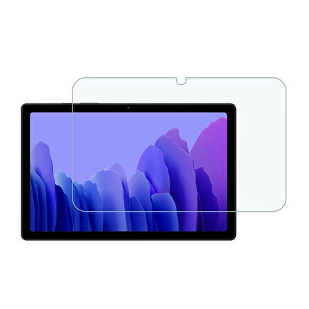 TabA7 Tanperli Ekran Koruma Camı(Samsung Galaxy Tab A7 SM-T500)10.4 inç Uyumlu Koruma Ekran Koruyucu