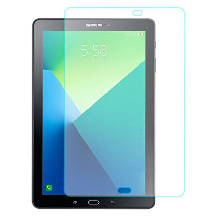 HD Şeffaf Parmak İzi Önleyici Cam Koruma Filmi Samsung Galaxy P580 TabA Uyumlu Koruma Ekran Koruyucu