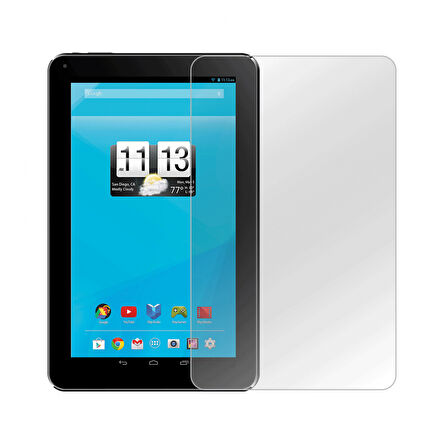 Samsung uyumlu 7 inç Tablet ekran koruyucu(HD Şeffaf şeffaf + Kolay uygulama + Parmak İzi bırakmaz)