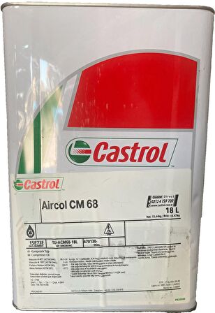 Castrol Aircol CM 68 Kompresör Yağı