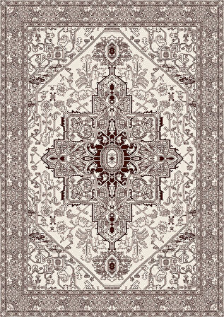 Pamuk Dokuma Taban Kaymaz Yıkanabilir Klasik Desenli  Salon Halısı Mutfak Halısı Koridor Halısı