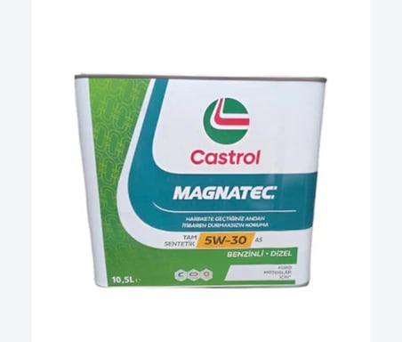 CASTROL MAGNATEC 5W-30 A5 10.5 Litre TU Motor Yağı 