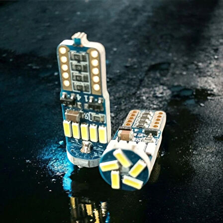 MONSTAR T10 PARK LEDİ 15LEDLİ-PLAKA LEDİ CANBUSLU UZUN ÖMÜRLÜ