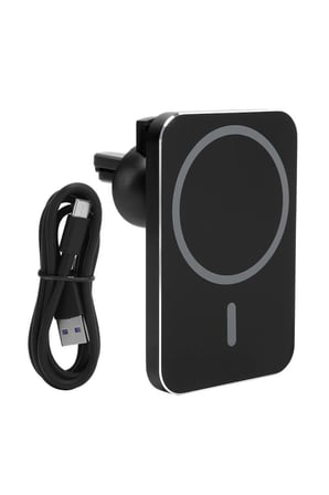 15W Magnetic Wireless Car Charging Mıknatıslı Kablosuz Araç Şarj Aleti Telefon Tutucu