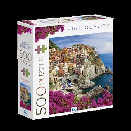 CA7505 500 PARÇA MANAROLA KÖYÜ  PUZZLE 48X33 cm 2,2 mm