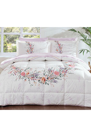 Özdilek Lavender Çift Kişilik Lila Uyku Seti